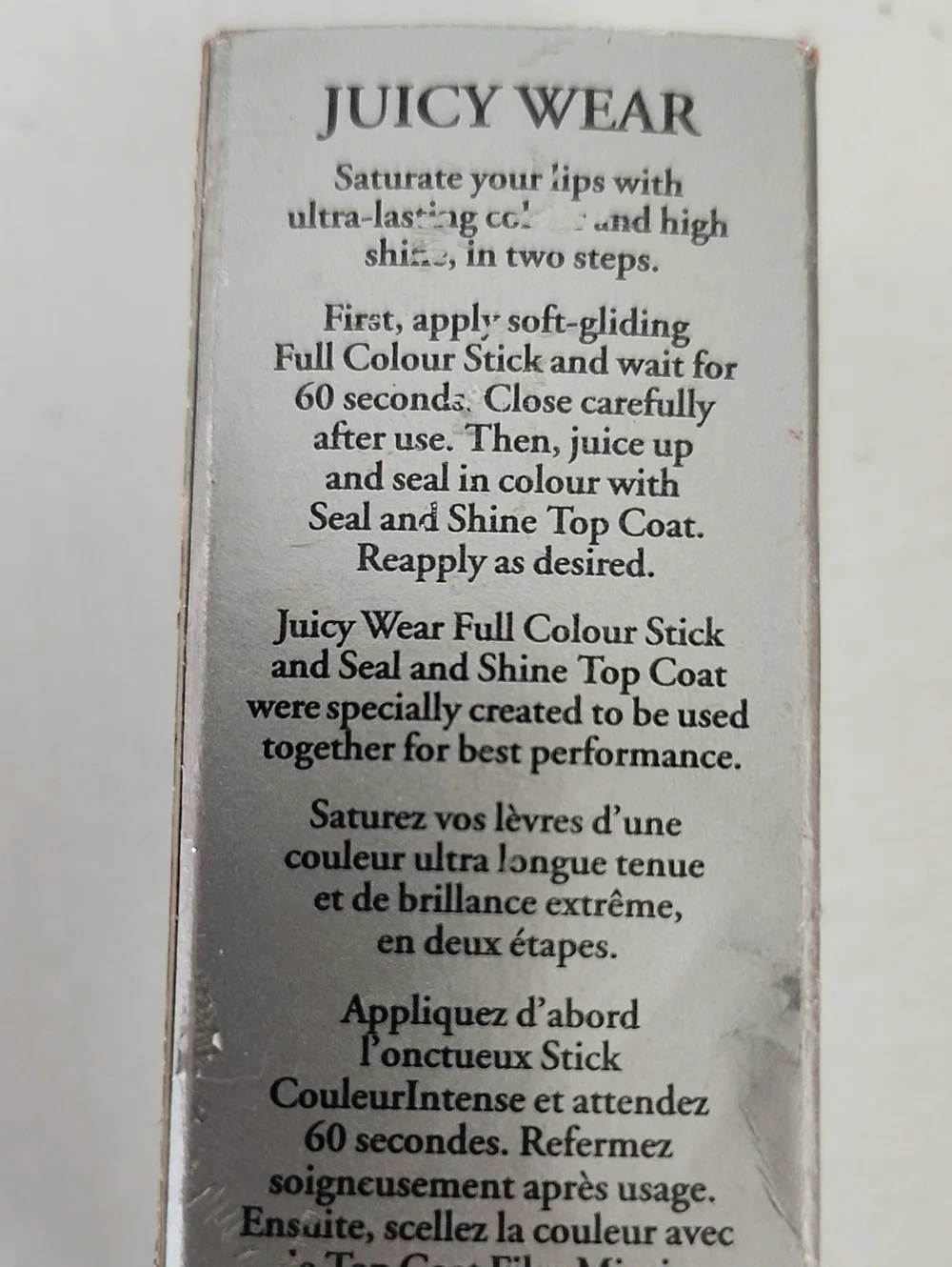 Lancome Juicy Wear Ultra Lasting Full Colour & Shine Lip Duo- Candy Apple